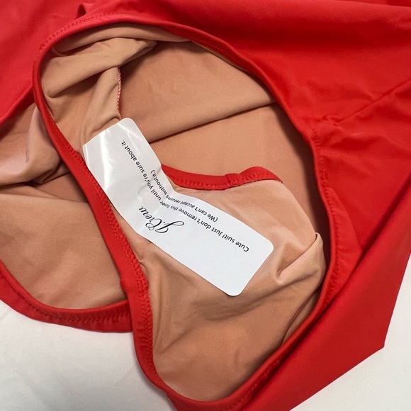 J CREW Scalloped one-shoulder one-piece swimsuit size XL. - Picture 6 of 15